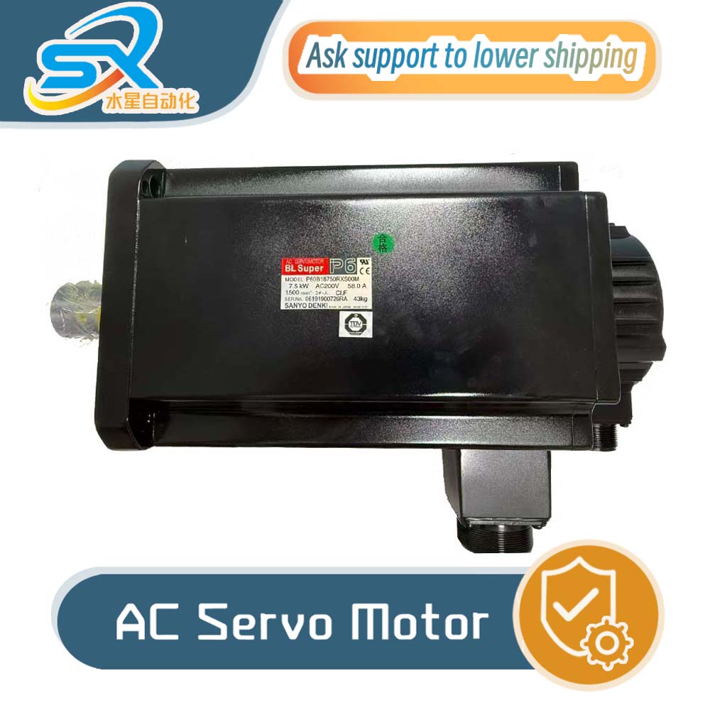 Servo Motor - SANYO DENKI High-power Motor P60B18750RXS00M 7.5kw