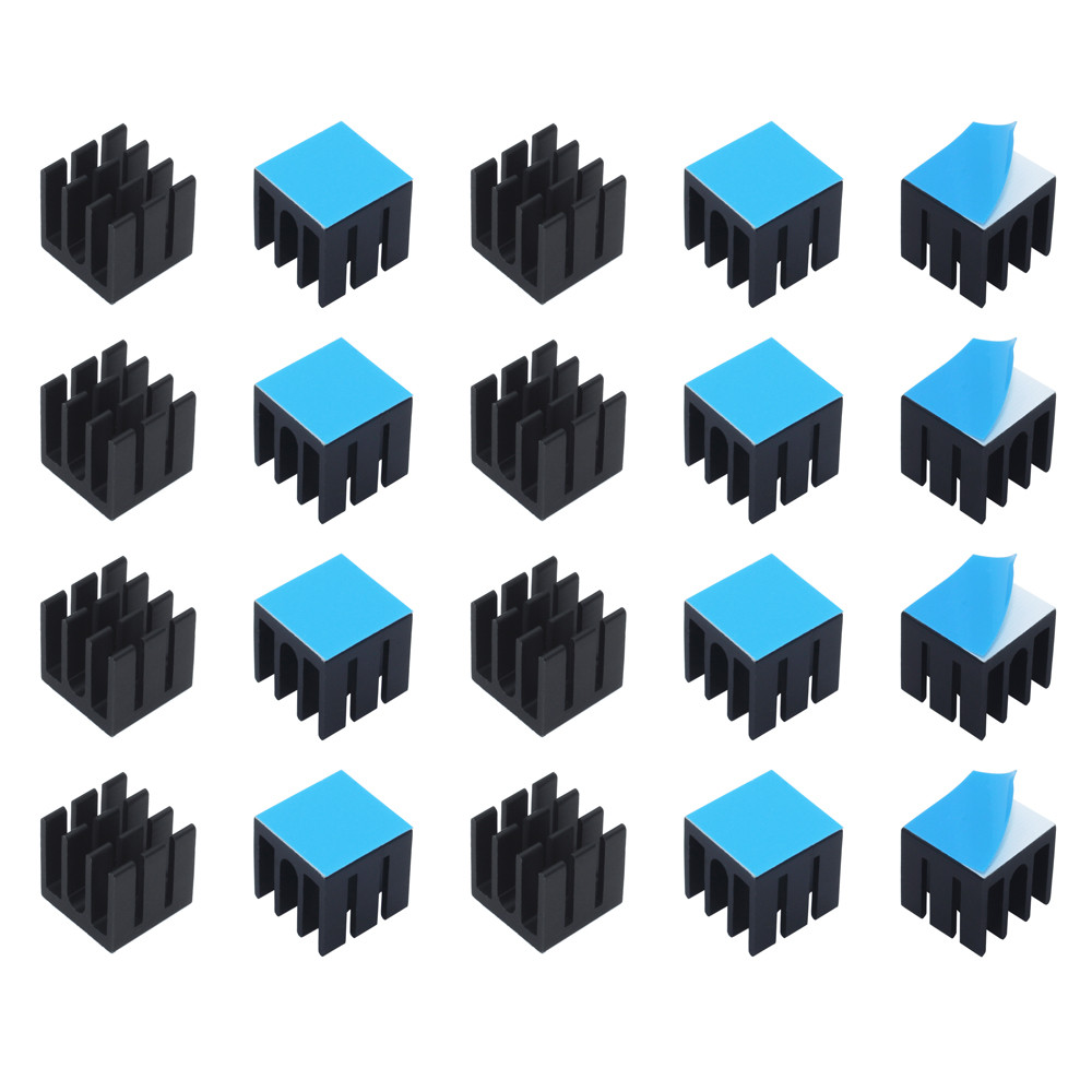 Aluminium Extrusion - 12X12X12Mm 50 Con Tản Nhiệt Nhôm