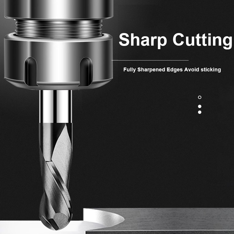 SHAZAM HRC55 2-Flute Ball End  - đánh giá và giá End Mill Set