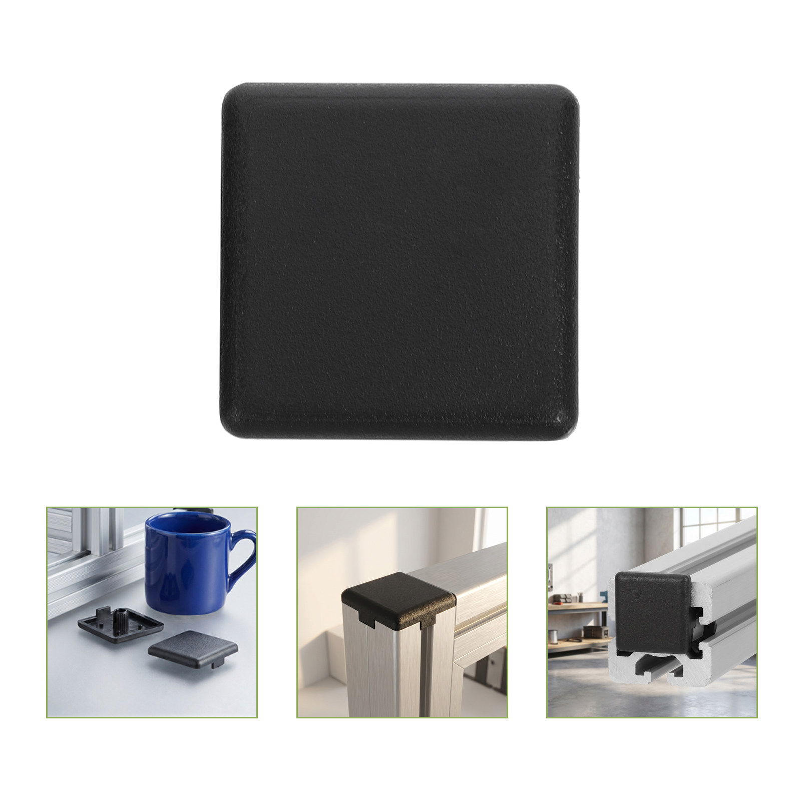 10Pcs Black Plastic European A - đánh giá và giá Aluminium Extrusion