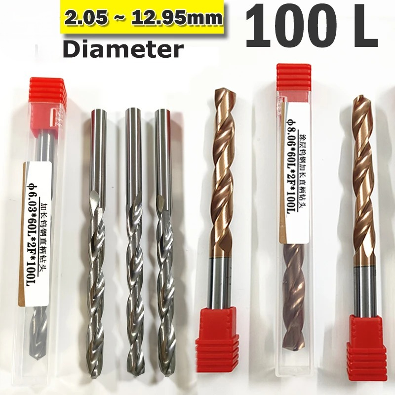 100L Straight Shank Twist Dril - đánh giá và giá Cnc Bits