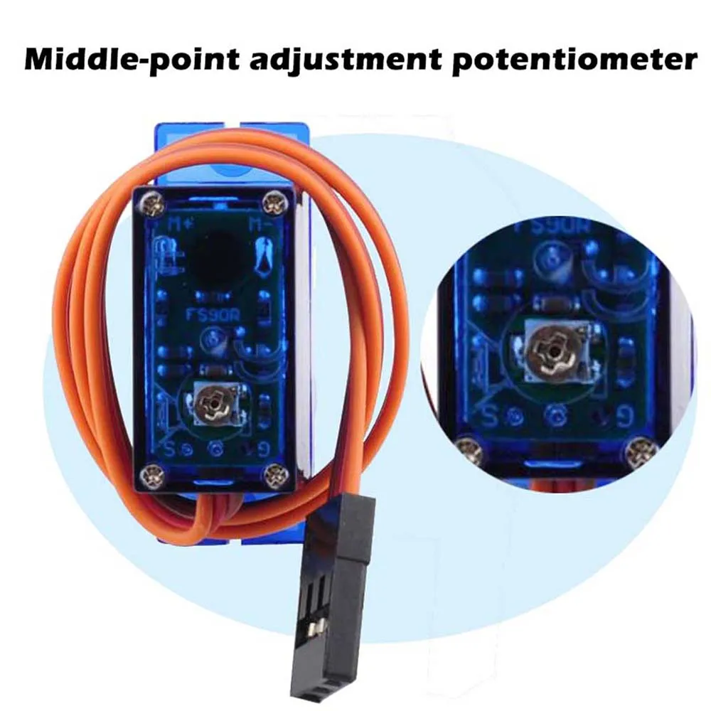 Feetech Mini FS90R Micro Servo - đánh giá và giá Servo 9G
