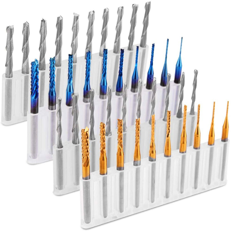 Bộ mũi phay khắc Twotrees, lớp - đánh giá và giá End Mill Set
