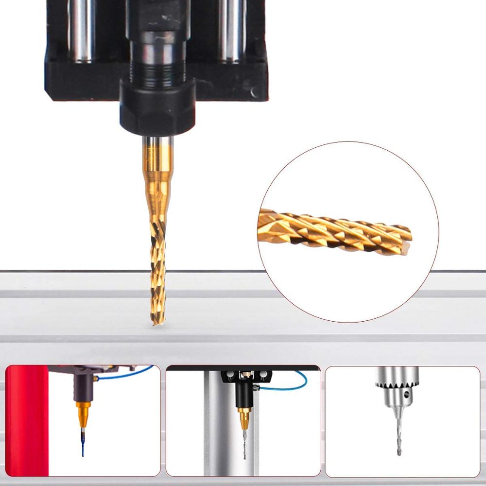 Bộ mũi phay khắc Twotrees, lớp - đánh giá và giá End Mill Set
