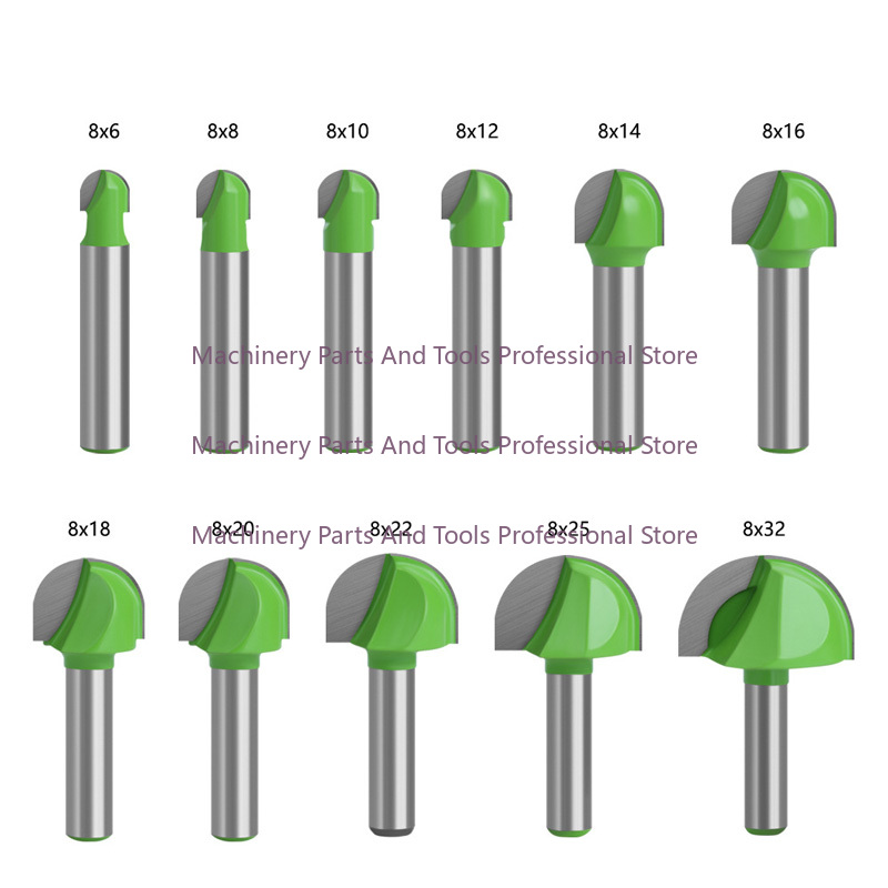 Round Bottom Over Nose Router  - đánh giá và giá Carbide End Mill
