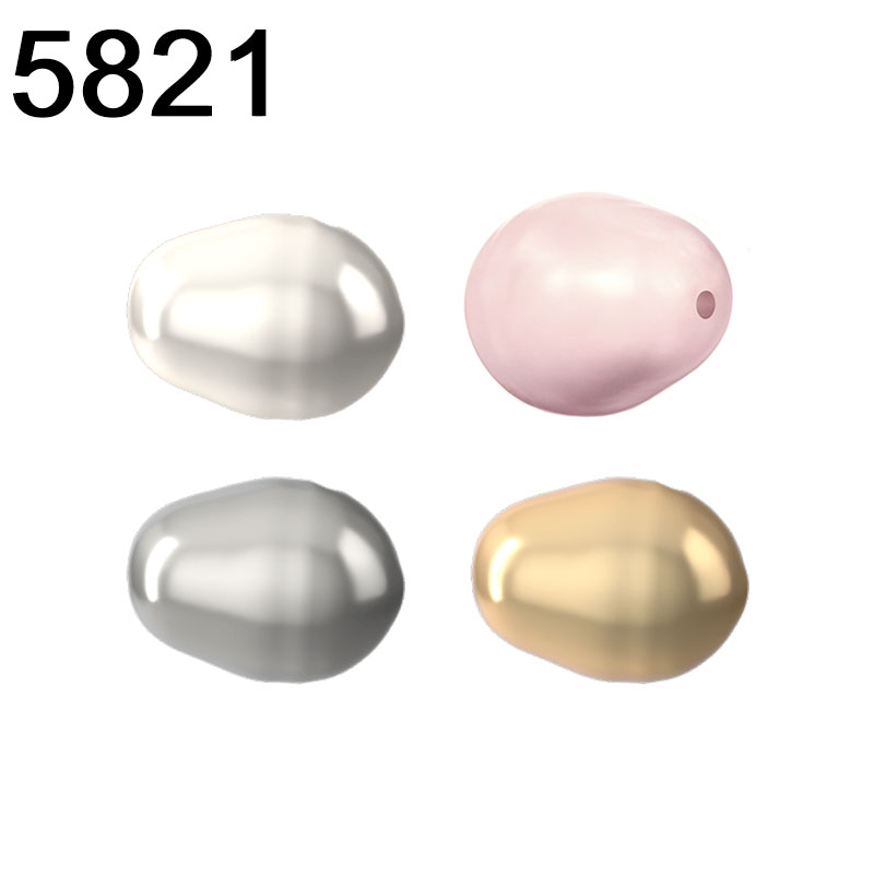 5821 Crystal Pear-shaped Pearl - đánh giá và giá Coupling 8Mm
