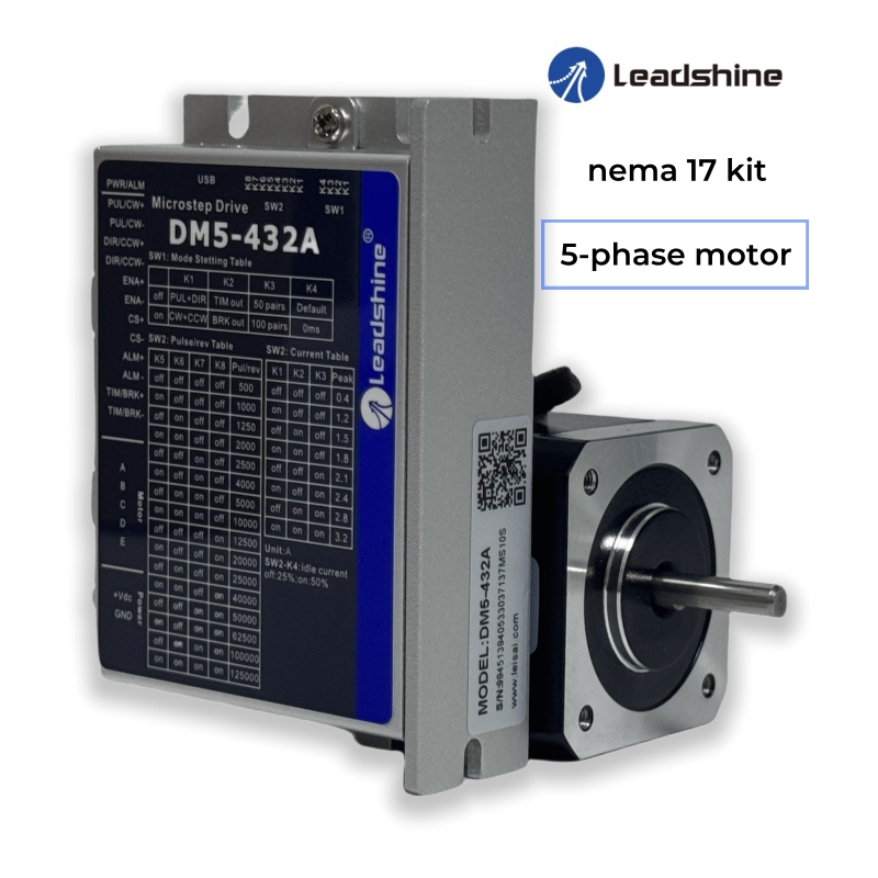 Leadshine 0.72 Degrees Nema17  - đánh giá và giá Nema 17 Stepper