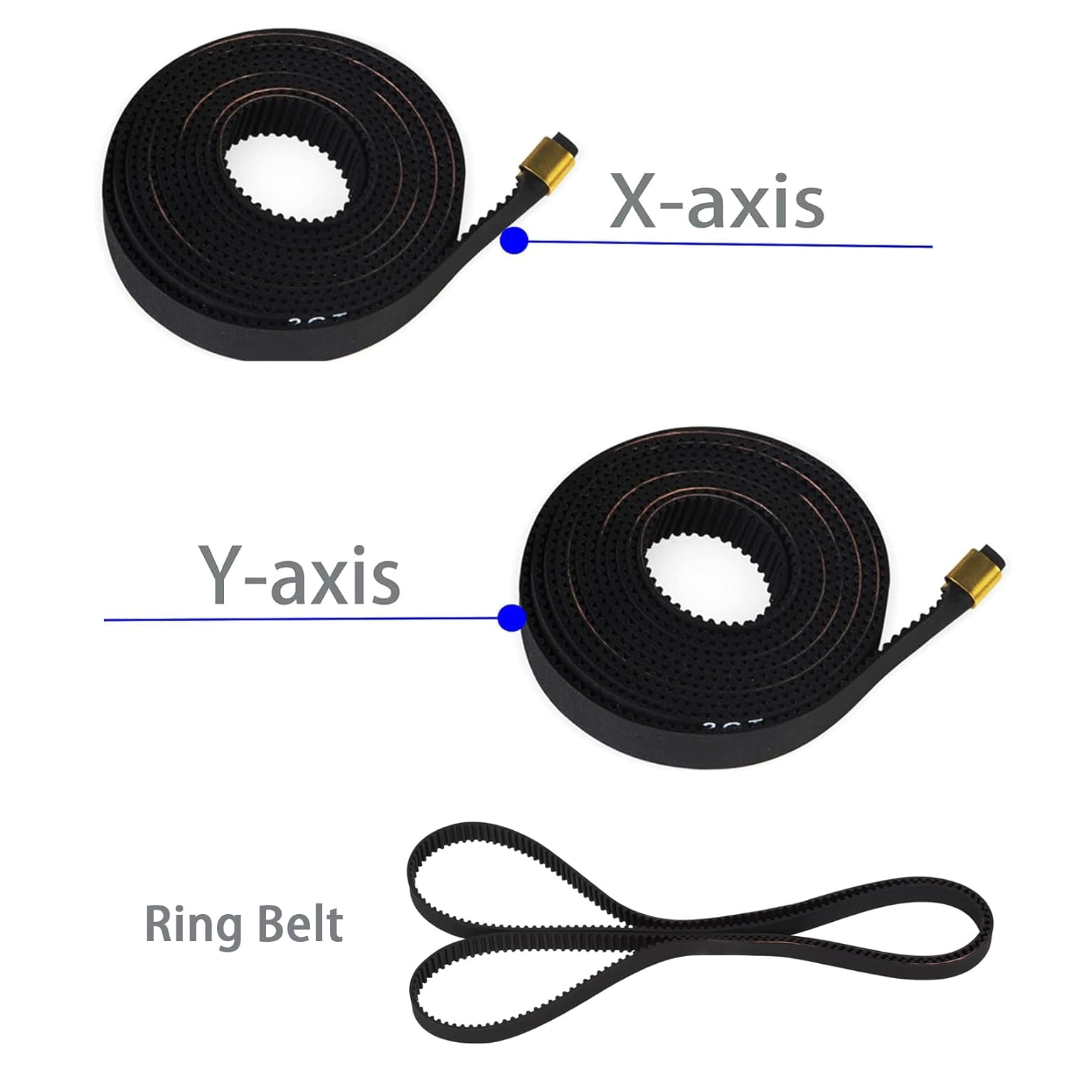 Bộ dây đai đồng bộ trục X và Y - đánh giá và giá Gt2 Belt