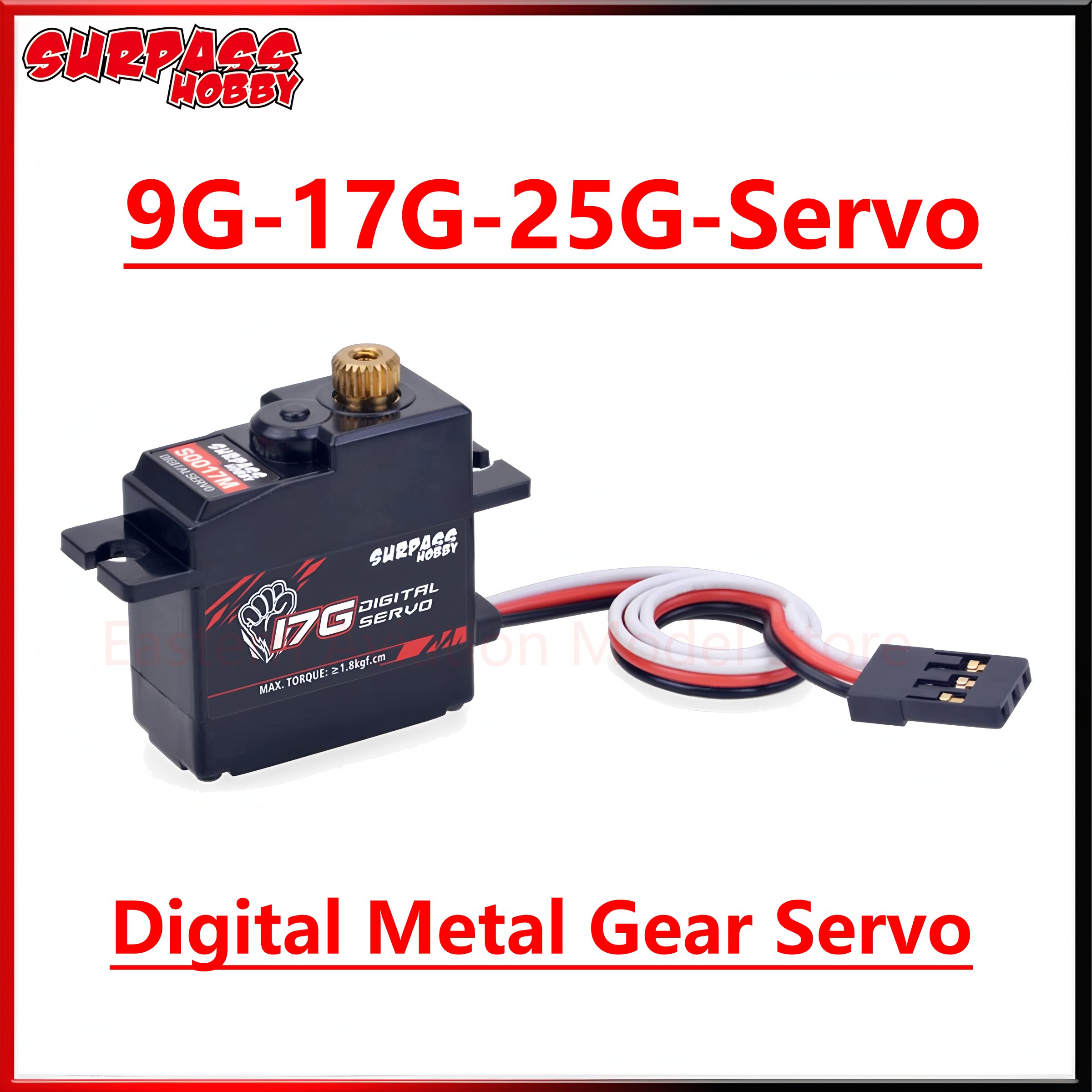 Surpass Hobby S009M 9G S0017M  - đánh giá và giá Servo 9G