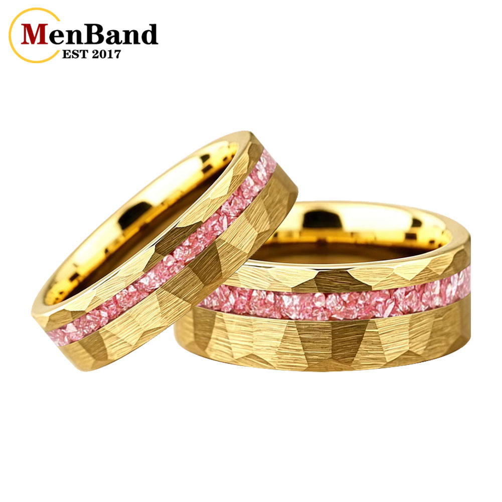 New 6/8mm Gold Hammered Weddin - đánh giá và giá Coupling 8Mm