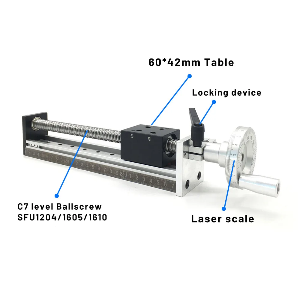 Motion Slide Stage 100-1000mm  - đánh giá và giá Linear Rail