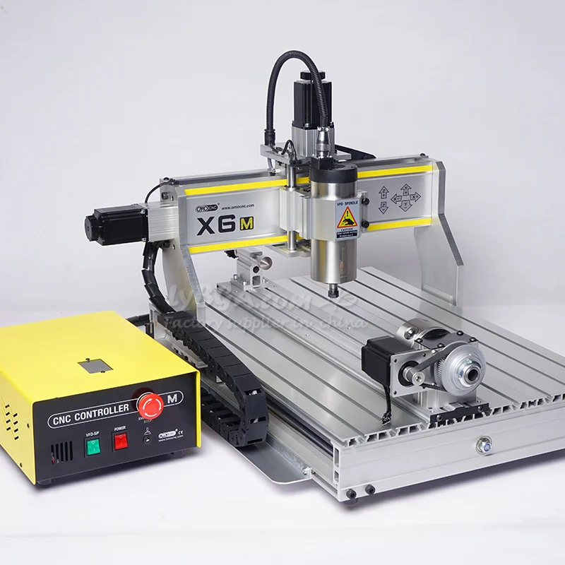 LY  CNC Router X6M 3axis 4axis - đánh giá và giá Water Cooled Spindle
