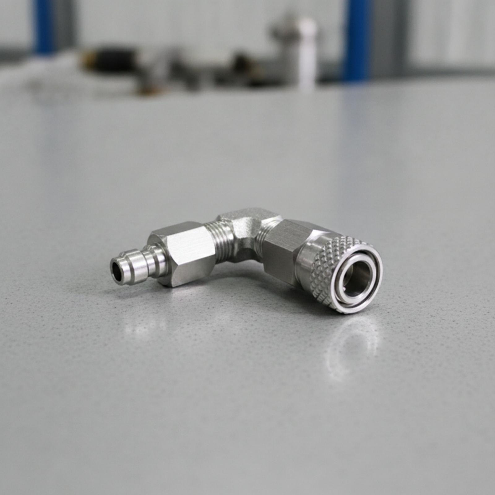 Angled Stainless Steel Quick R - đánh giá và giá Coupling 8Mm
