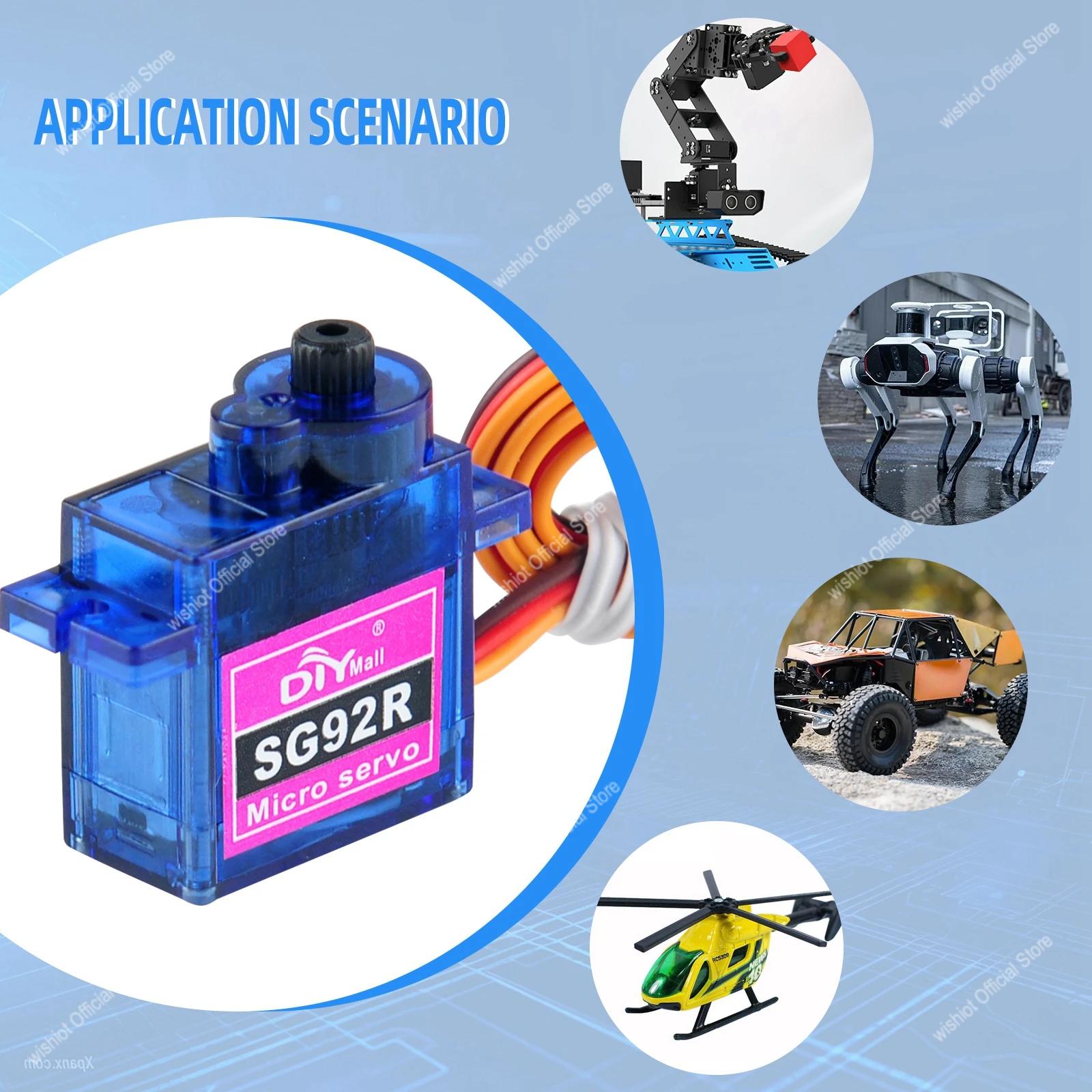 SG92R Micro Servo Motor 4.8-6V - đánh giá và giá Servo 9G