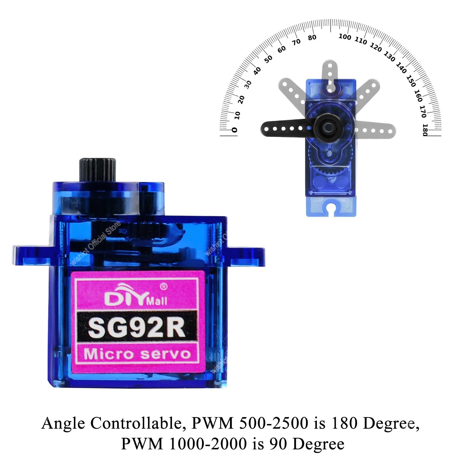 SG92R Micro Servo Motor 4.8-6V - đánh giá và giá Servo 9G