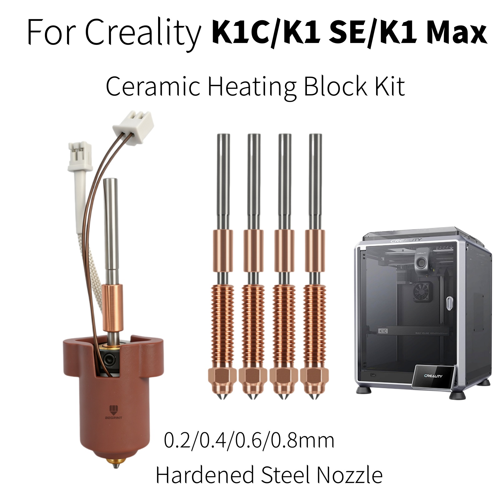 For Creality K1C K1 MAX Hotend - đánh giá và giá Aluminium Profile 2020