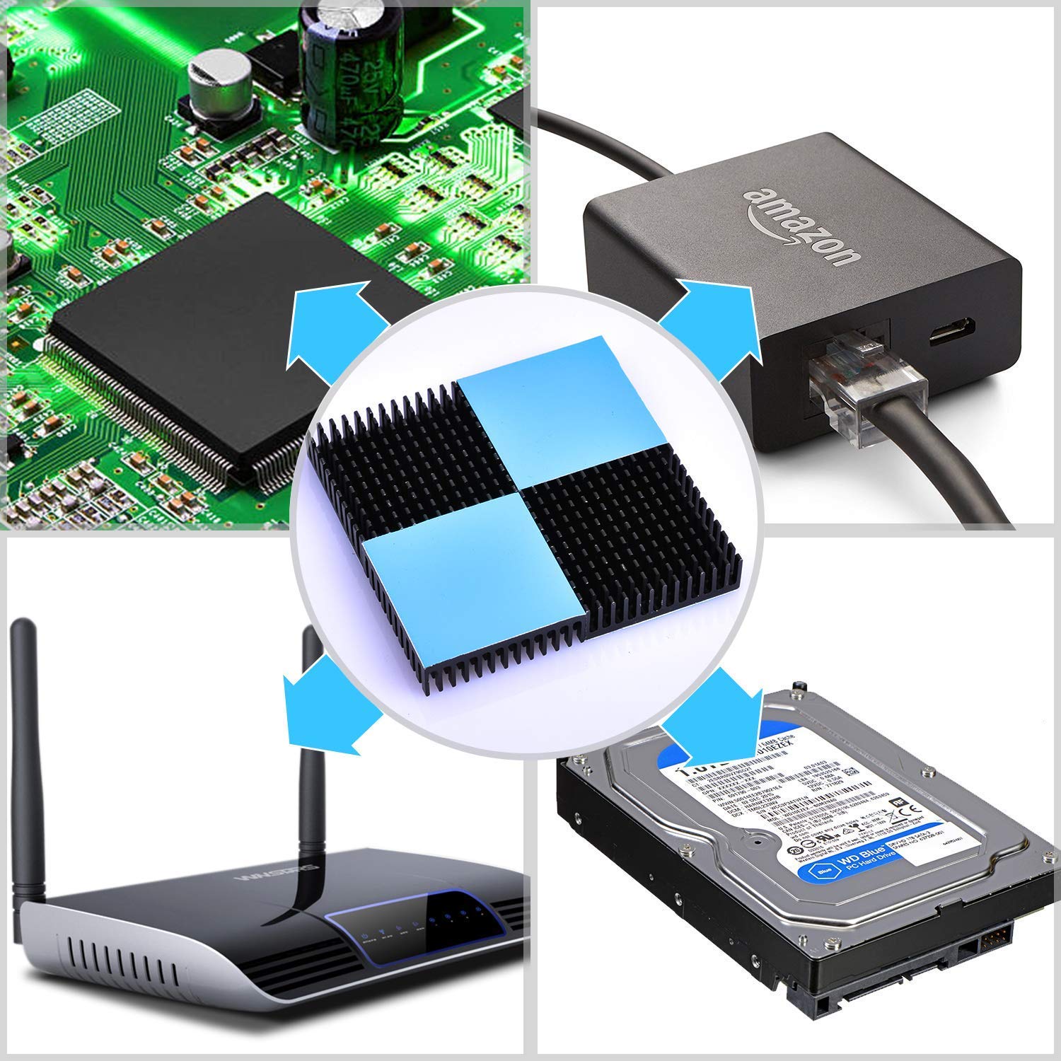 1/2/3/4 chiếc Tản nhiệt nhôm t - đánh giá và giá Nema 17 Stepper