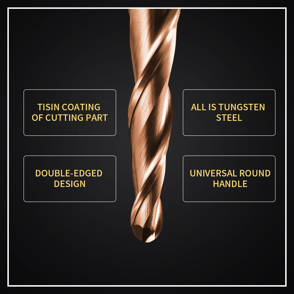 Weitol 1pcs Two Flutes Taper S - đánh giá và giá End Mill Set
