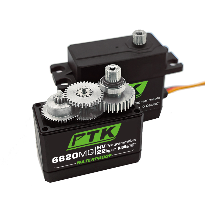 PTK servo Metal gear 20Kg 30Kg - đánh giá và giá Servo 9G
